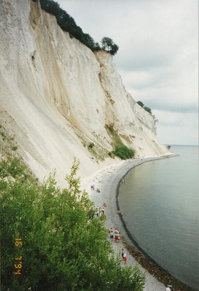 moens klint 1994.jpg - Møns klint 1994. -- Moens klint 1994.